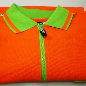 ELY ROCKY Shirt w Mid Zipper/Short Sleeve